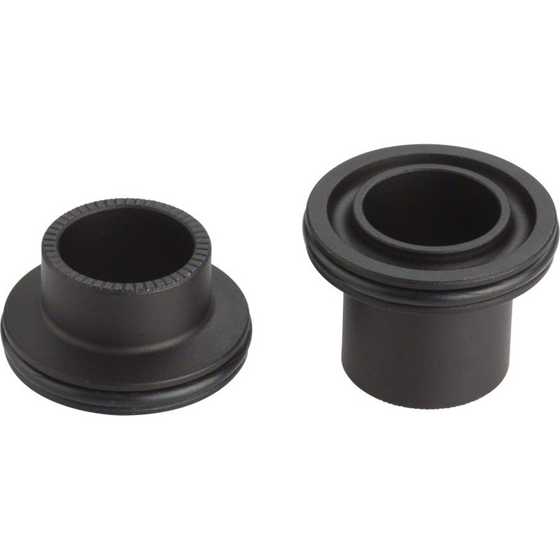 Front Hub Conversion Parts 15 x 100 mm Thru-axle Conversion kit for 12mm Thu-Axle Carbon Forks (includes dropout inserts, screws and 15mm axle)