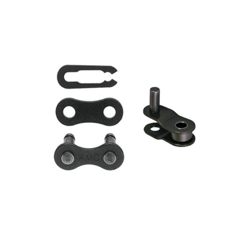 KMC Master Links & Half Links Black Master Link 1/8
