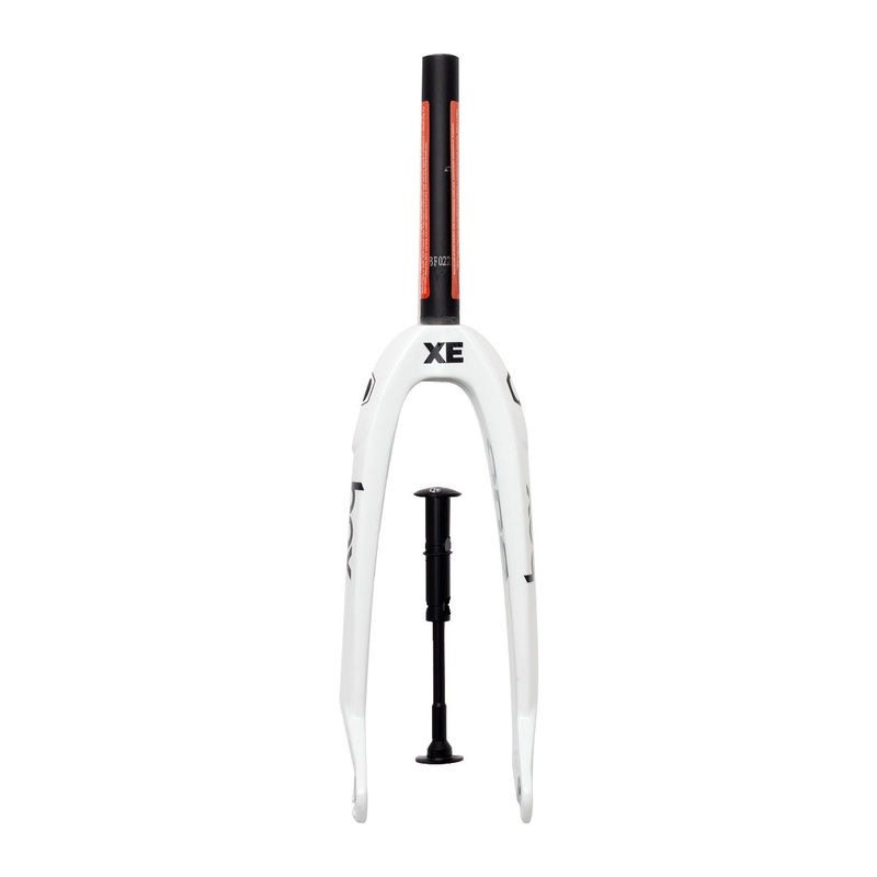 Box One XE Expert Carbon BMX Race Fork-20″-1″-10mm-White