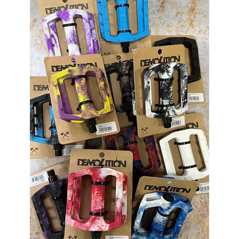 Demolition Trooper Nylon Pedals 9/16″ Black