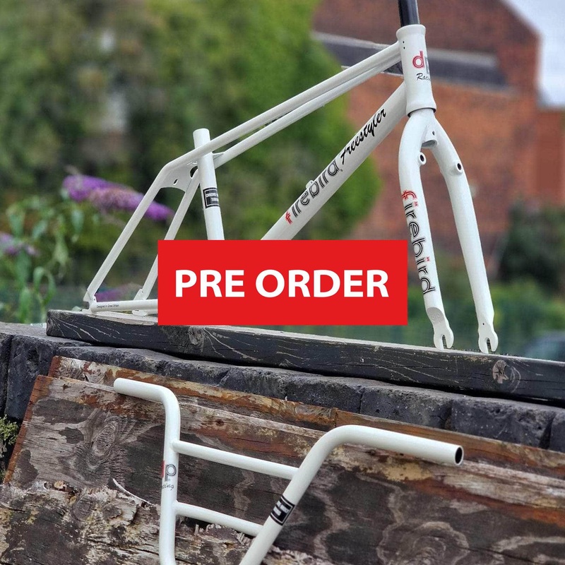 DP Racing Firebird Freestyler Frame Fork Bar Kit White Pre Order 1