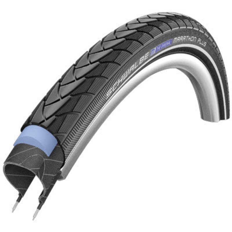 Schwalbe Marathon Plus 700X28C Wire Smartguard Marathon Plus  Tires  700C 700c Black