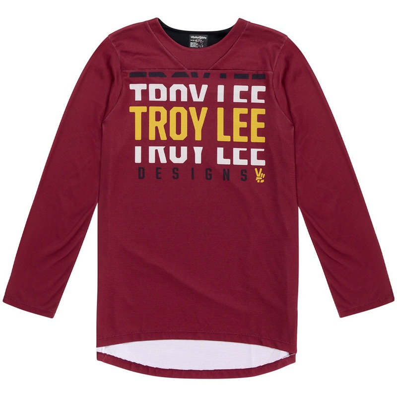 Troy Lee Designs Ruckus 3/4 Jersey  Spun Oxblood Small