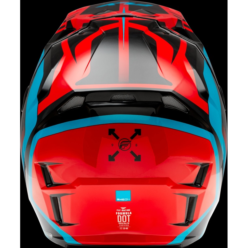 FLY RACING Formula Cp Krypton Helmet Red/Black/Blue Md