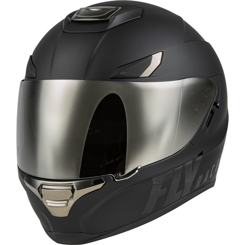 FLY RACING Sentinel Recon Helmet Matte Black/Charcoal Chrome Xl