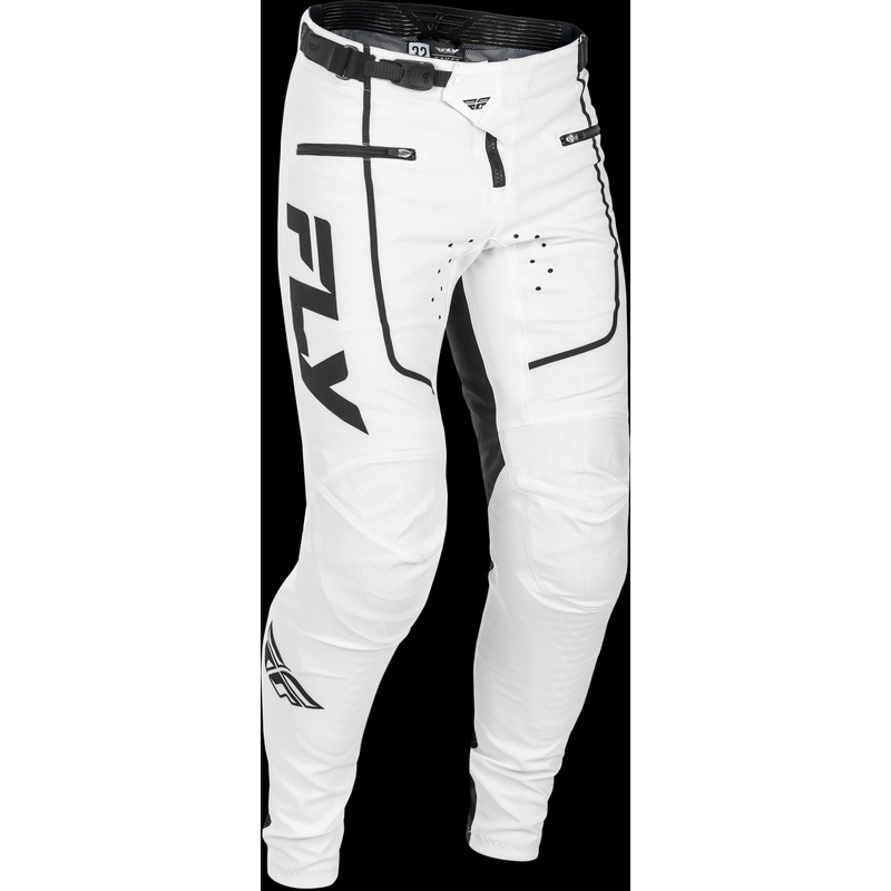 FLY RACING Youth Rayce Bicycle Pants White/Black Sz 22