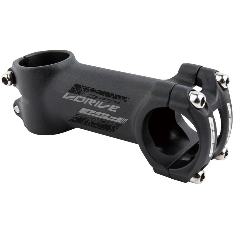 Full Speed Ahead V-Drive Stem – 110 mm, 31.8 Clamp, +/-6, 1 1/8″, Alloy, Black