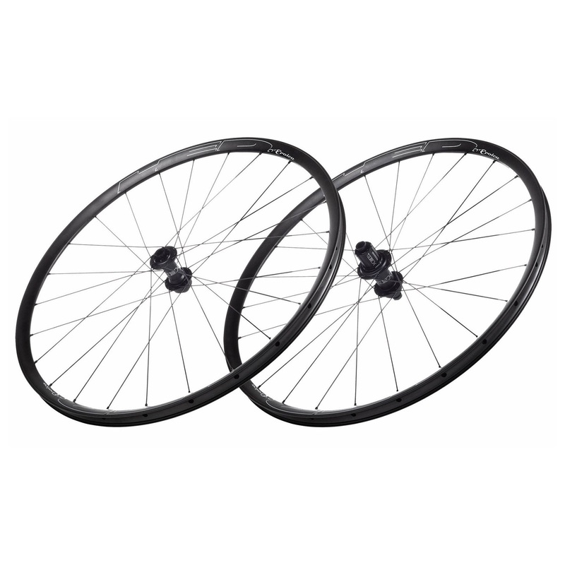 HED Eroica LT Disc Brake 700c Tubeless Wheelset Black XDR Driver