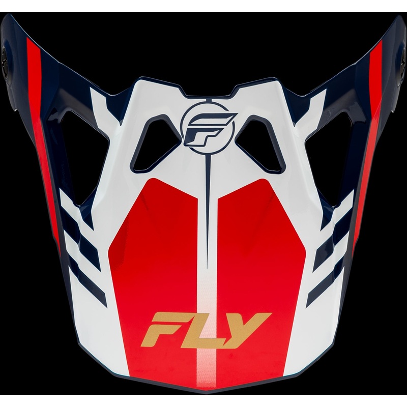 FLY RACING Formula Cp Krypton Visor Red/White/Navy M-2x