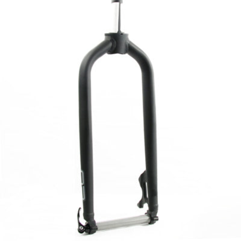 Q2 Fork,Aluminum Fat Bike Disc, Tprd Str, 15Mm W/Axle Q2 Aluminum Fat Bike Fork Ultracycle Forks  26” 26” Black