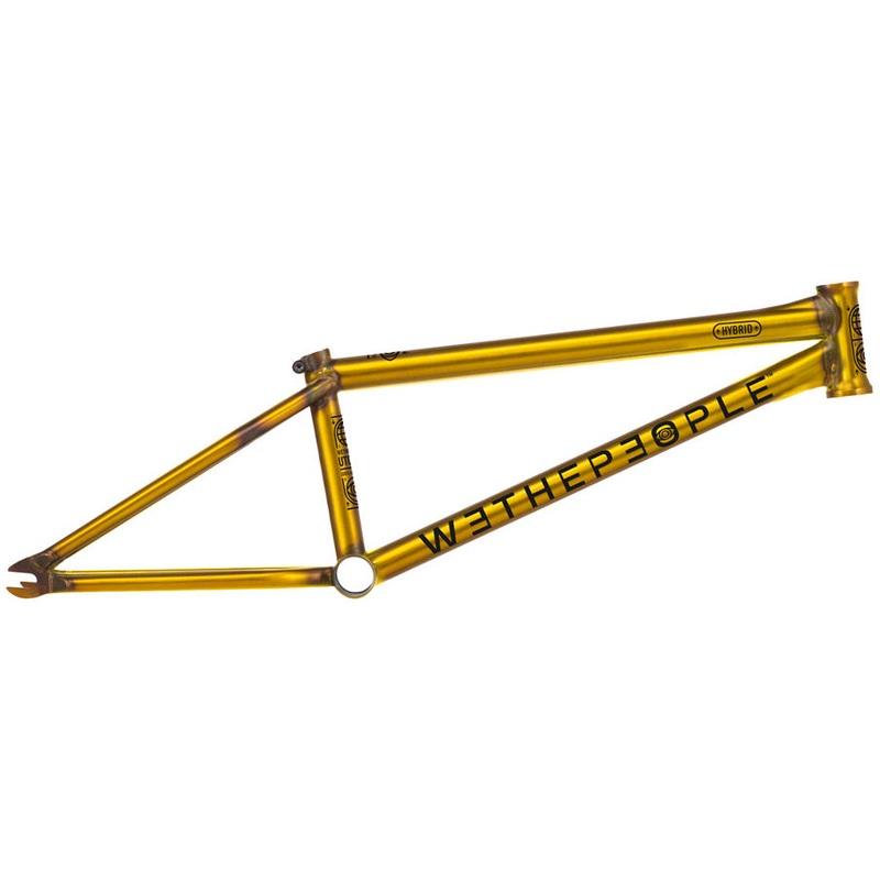 We The People Hybrid Frame Matte Trans Gold 20″ Toptube
