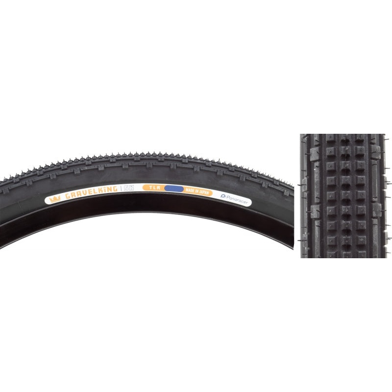 GravelKing SK Tire – 700 x 50 Tubeless Folding Black 700 x 50c