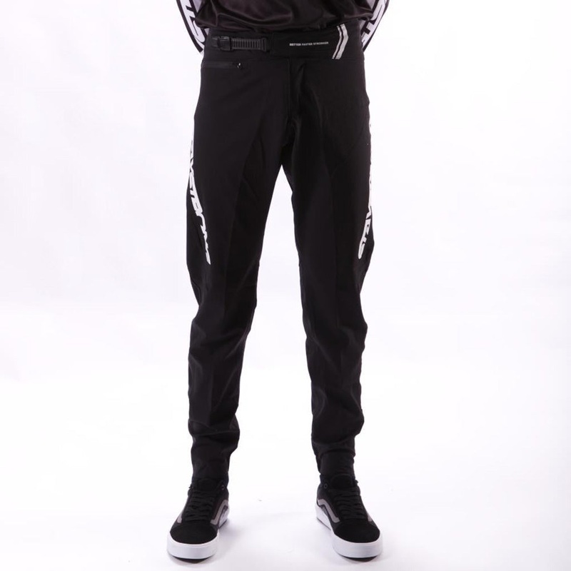 Stay Strong V2 BMX Race Pants-Black/White Adult 30