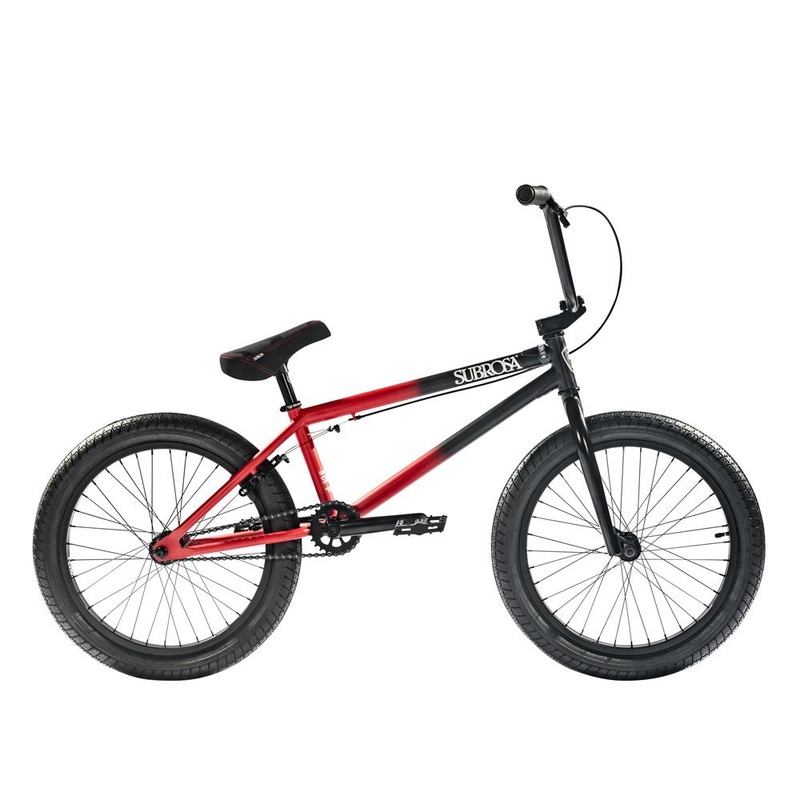 Subrosa Sono BMX Bike Satin Black/Red Fade