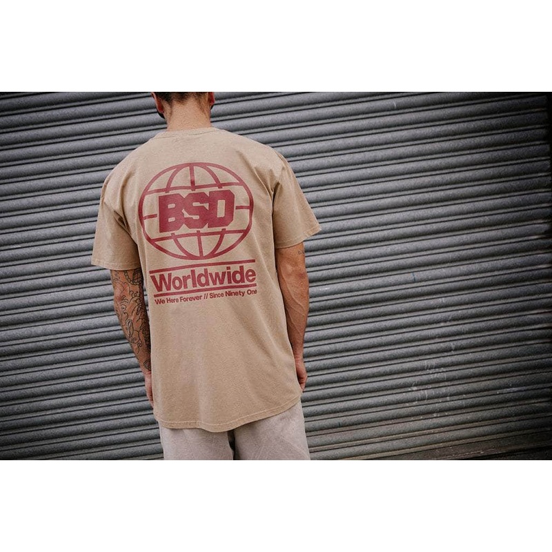 BSD We Here Forever T-shirt Coal Small