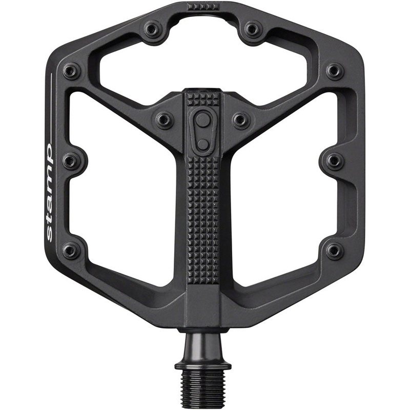 Crank Brothers Stamp 2 Pedals – Platform, Aluminum, 9/16″, Black, Small