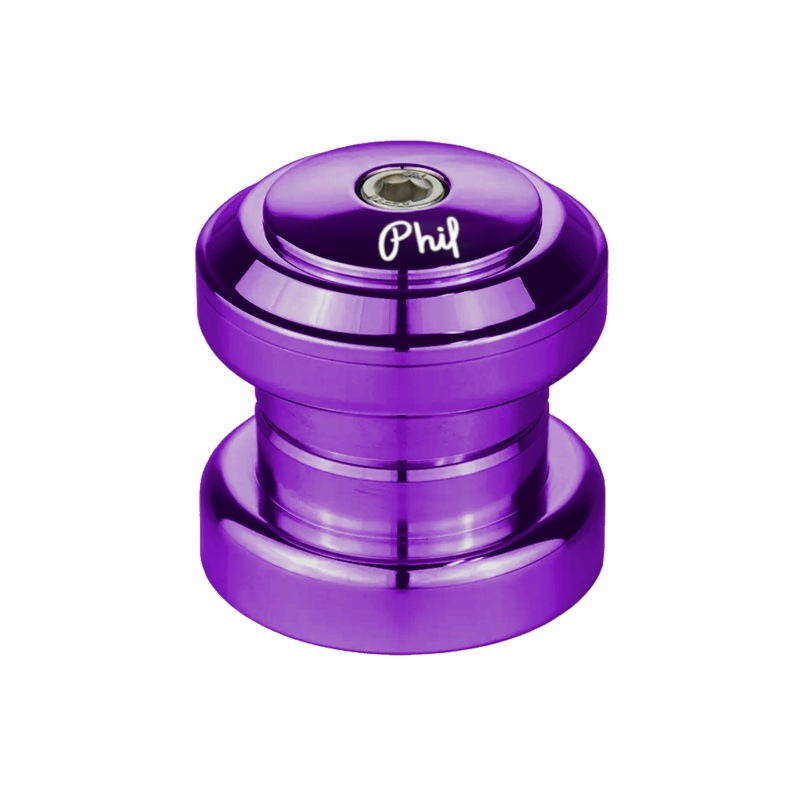 Phil Wood Sealed Standard 1-1/8″ Threadless Headset – Purple