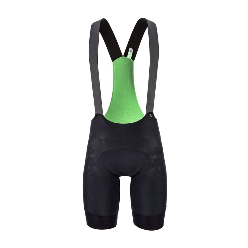 Q36.5 Gregarius Grid Skin Bib Shorts Black XS
