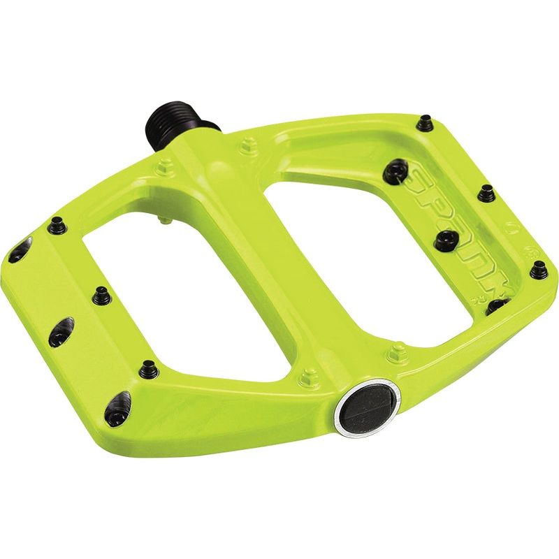 Spank Spoon DC Pedal Lime Green