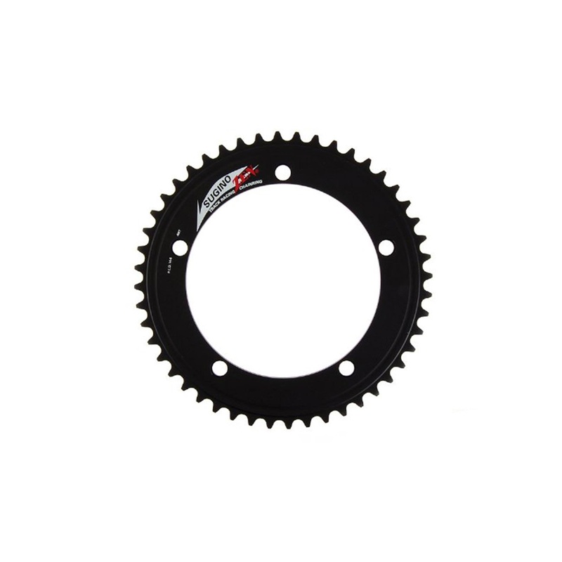Sugino Zen Track Chainring 144mm – 55T through 56T 55t Black