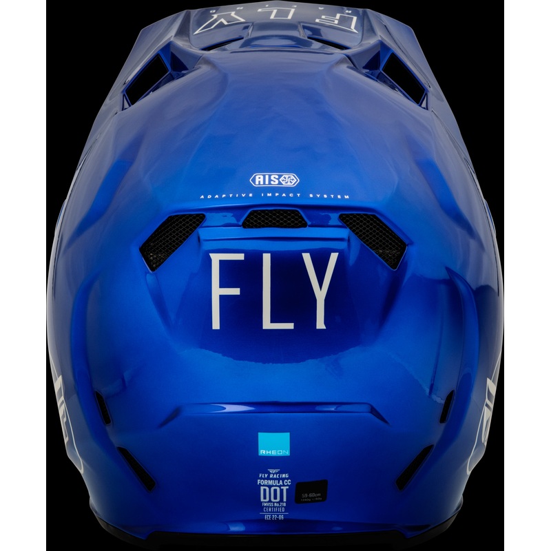 FLY RACING Formula Cc Centrum Helmet Metallic Blue/Light Grey Xl
