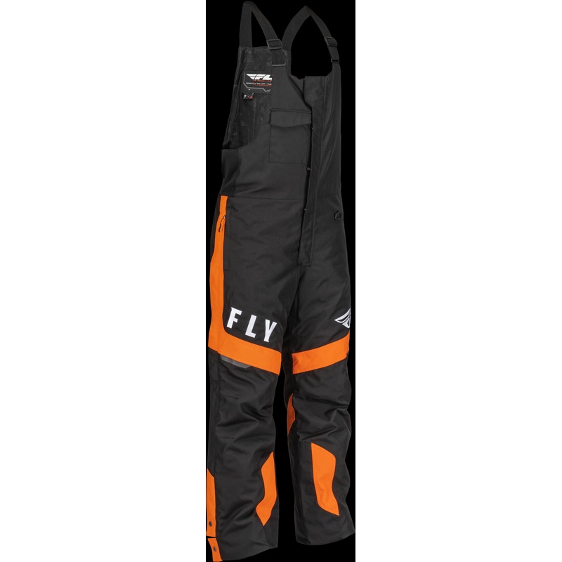 FLY RACING Outpost Bib Orange/Black Lg