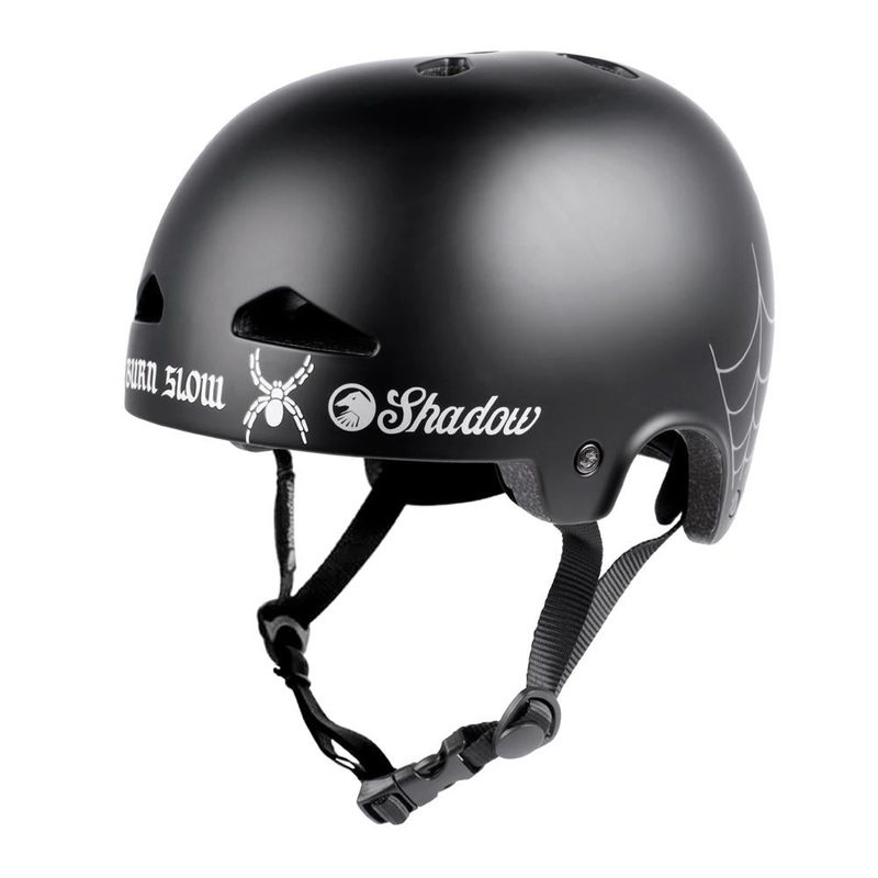 Shadow X Burn Slow Featherweight In-Mold Helmet – Matte Black L/XL