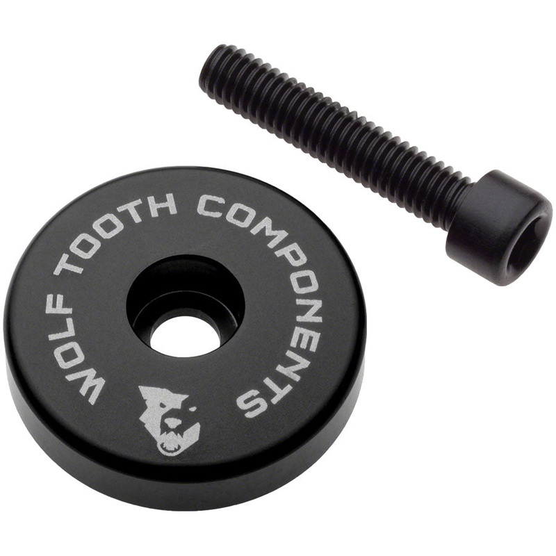 Wolf Tooth Ultralight Stem Cap with Integrated 5mm Spacer
