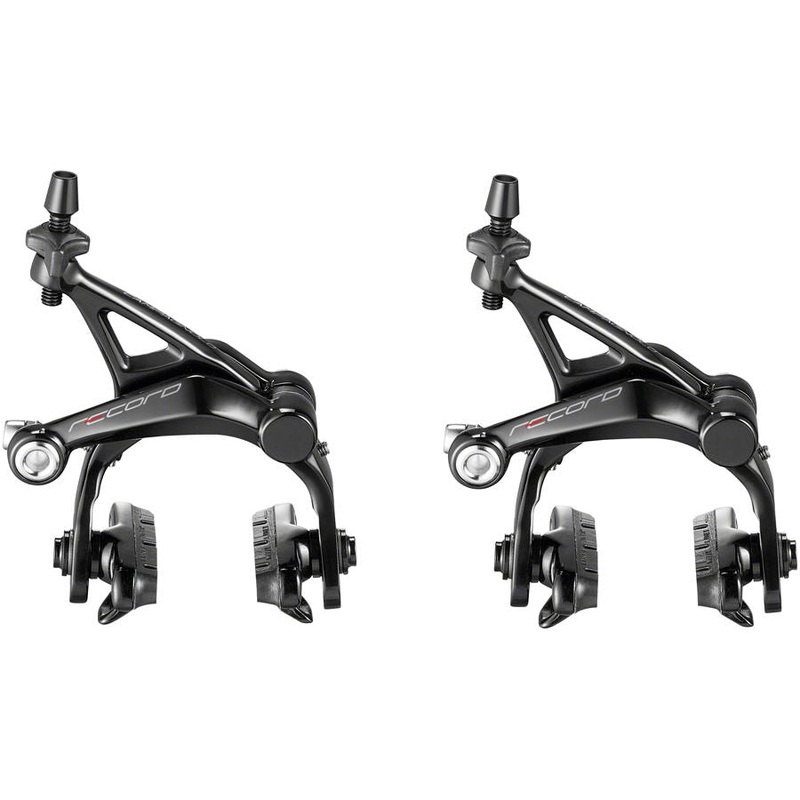 Record Brakeset, Dual Pivot Front and Rear, Black