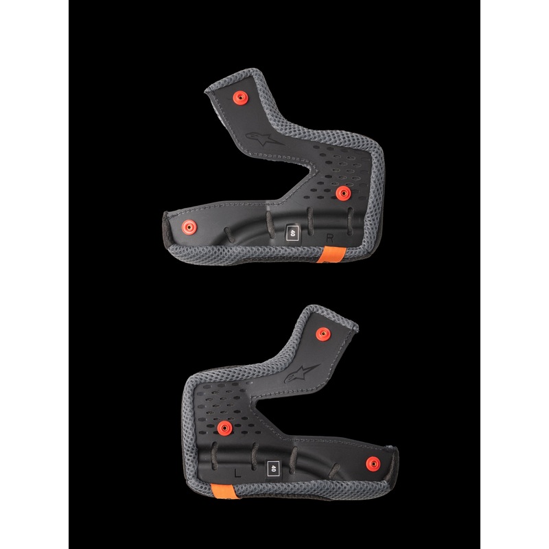 ALPINESTARS Sm7 Cheek Pad Set White X-Large