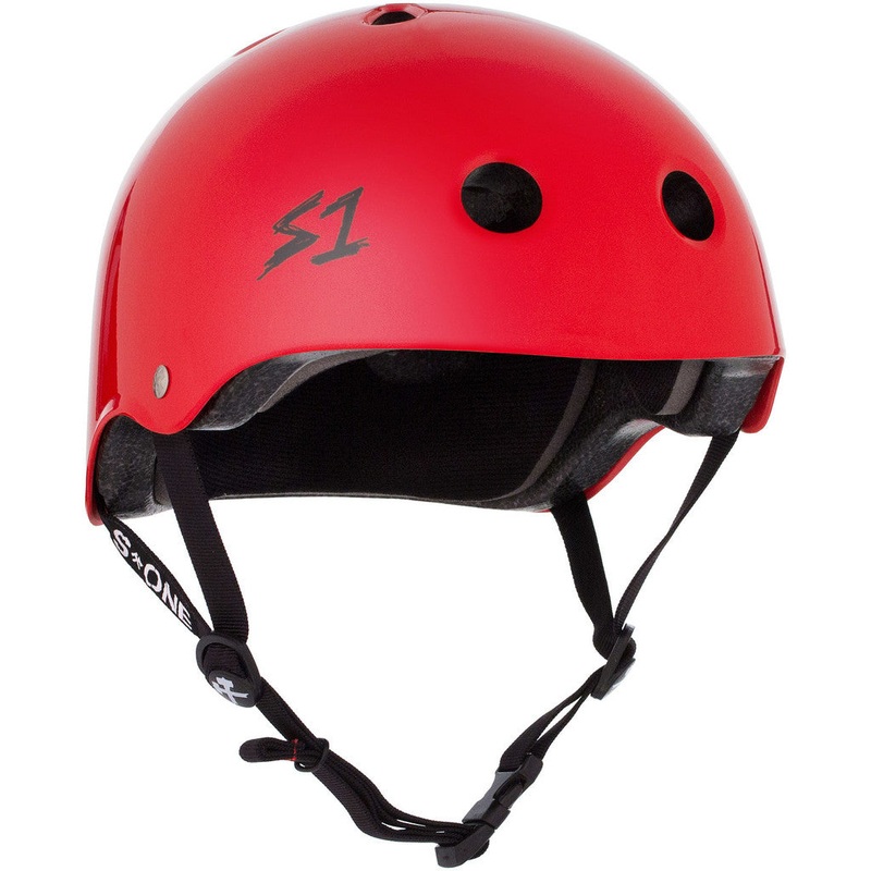 S1 Mini Lifer Helmet – Bright Red Gloss