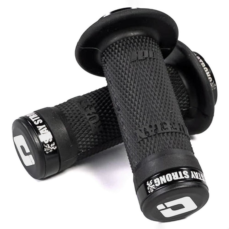 Stay Strong x ODI Ruffian Lock On Mini Grips Black