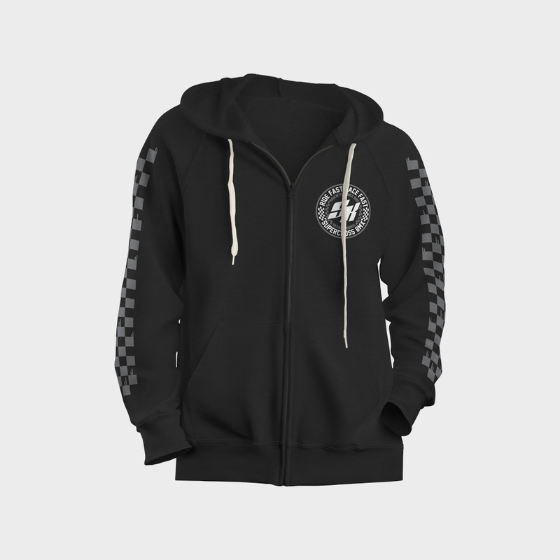 Supercross BMX | Speed Checks Full Zip Hoodie XS