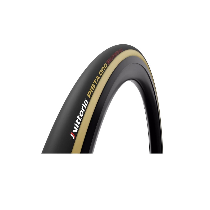 Vittoria Pista Oro G2.0 Tubular Tire Black / Tan 700x19c