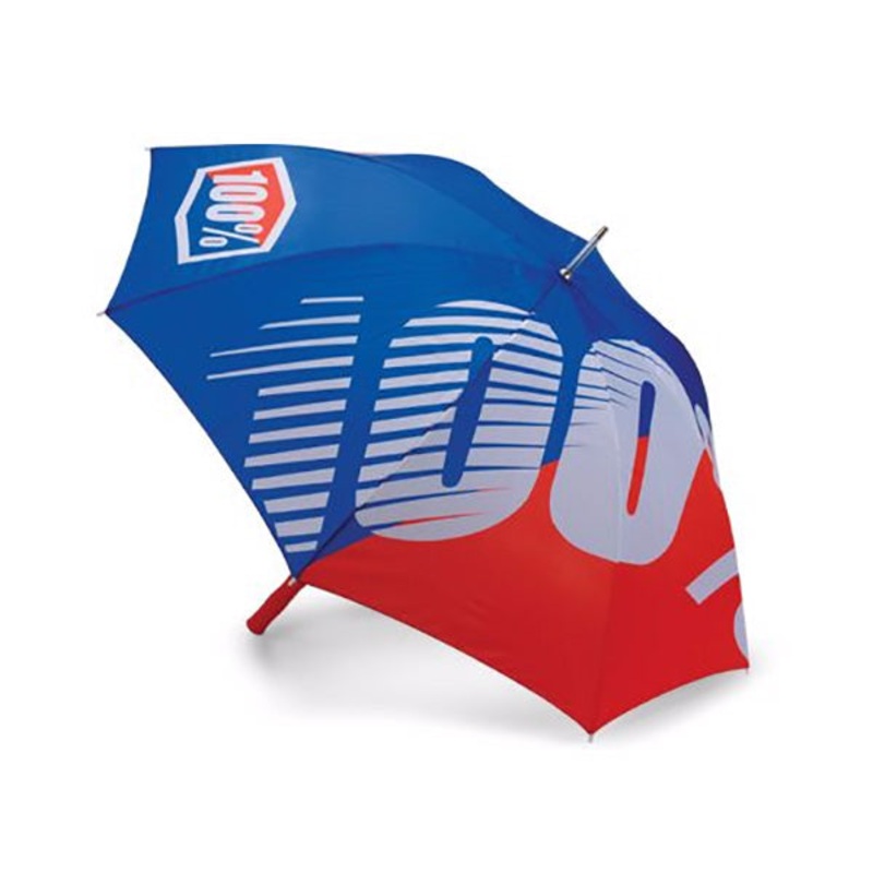 100% Premium Umbrella-Blue/Red