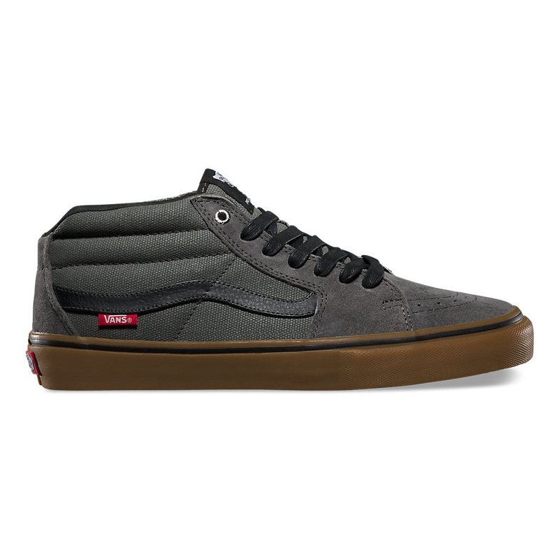 Vans SK8 Mid Pro Shoes-Bruno/Gray/Gum 6.5