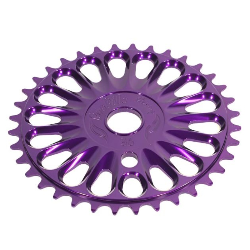 Profile 39t Imperial BMX Sprocket / Chainwheel – Purple – USA Made