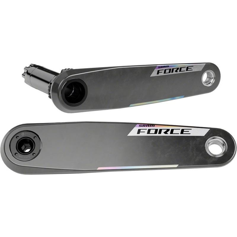 SRAM Force 1x XPLR Wide Crank Arm Assembly – 165mm, 12/13-Speed, 8-Bolt Direct Mount, DUB Spindle, Carbon, E1