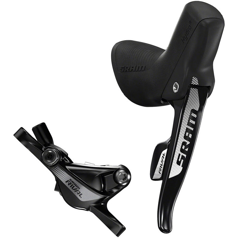 SRAM Rival 22 Right Rear Road Hydraulic Disc Brake and DoubleTap Lever, 1800mm Hose, Rotor Sold Separately