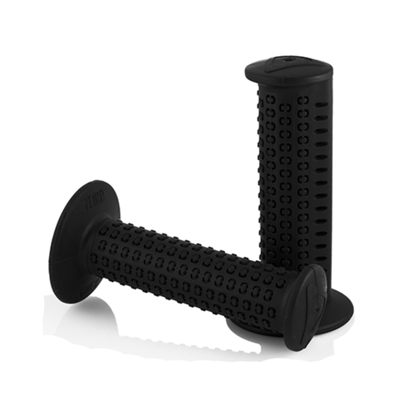 AME Cam BMX Grips – Flanged – Black – USA Made