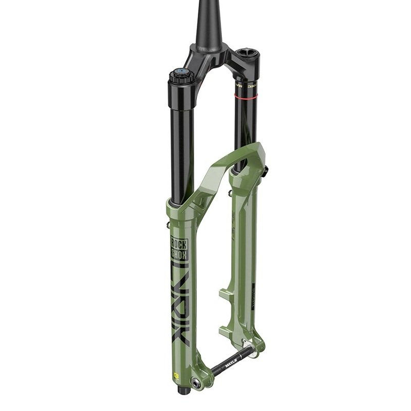 Lyrik Ultimate Charger 3 RC2 Suspension Fork – 27.5″ 160 mm 15 x 110 mm 37 mm Offset Green D1
