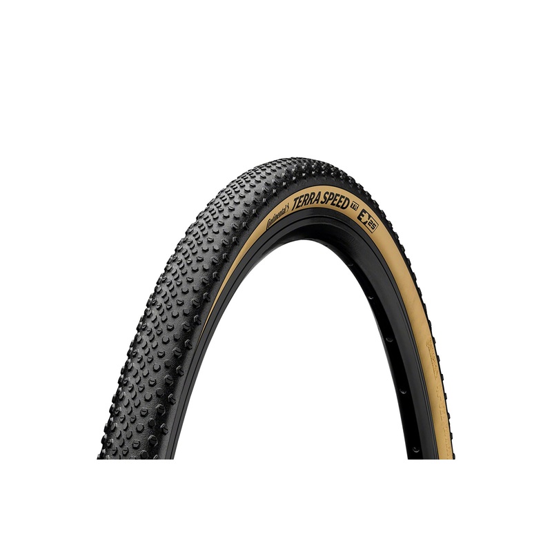 Continental Terra Speed ProTection 700c Tire Tubeless Black/Cream Sidewall 700c x 35mm
