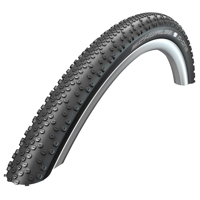 Schwalbe G-One Bite Tire – 700 x 40 Tubeless Folding Black Addix SpeedGrip