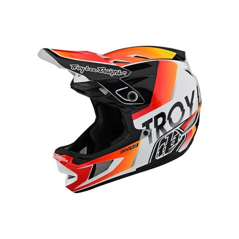 TLD 23 D4 AS Composite MIPS Helmet / Qualifier White / Orange Black/Orange M-L