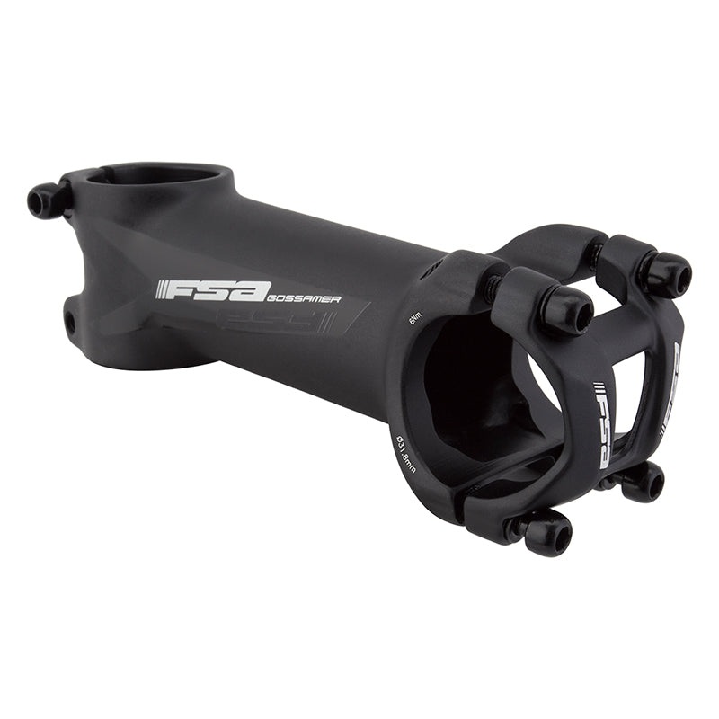 Full Speed Ahead Gossamer Stem – 100mm 31.8 Clamp +/-6 1 1/8″ Alloy Black