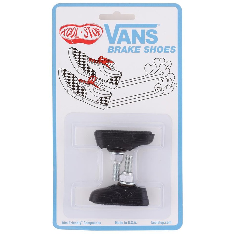 Kool Stop Vans Threaded BMX Brake Pads White