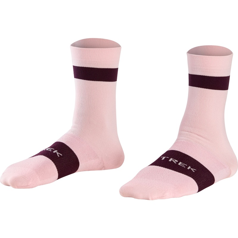 Sock Trek Race Crew Medium (39-41) Blush