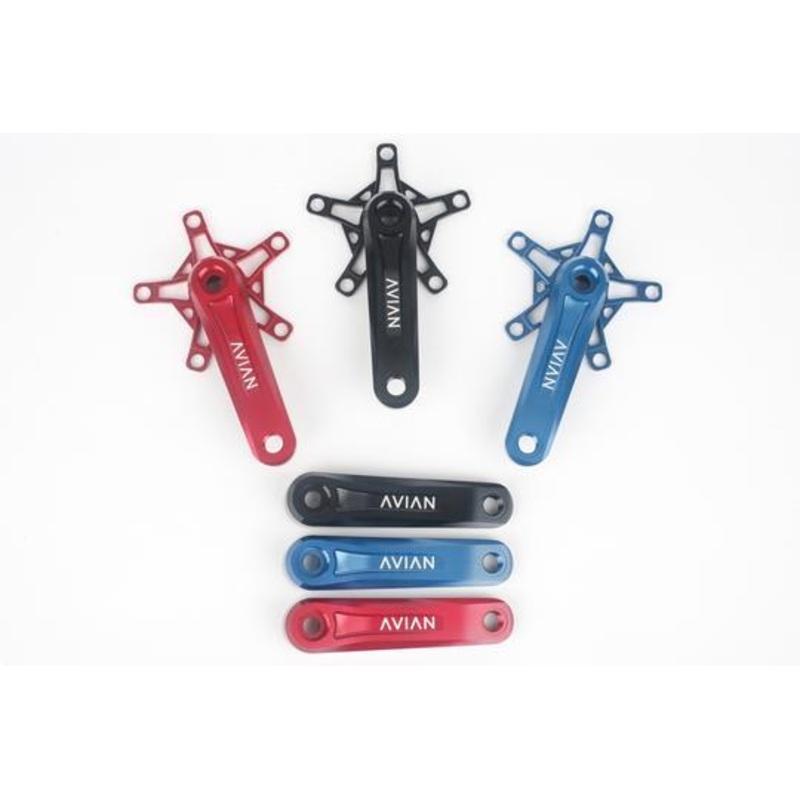 Avian Accolades Cranks 125mm Black