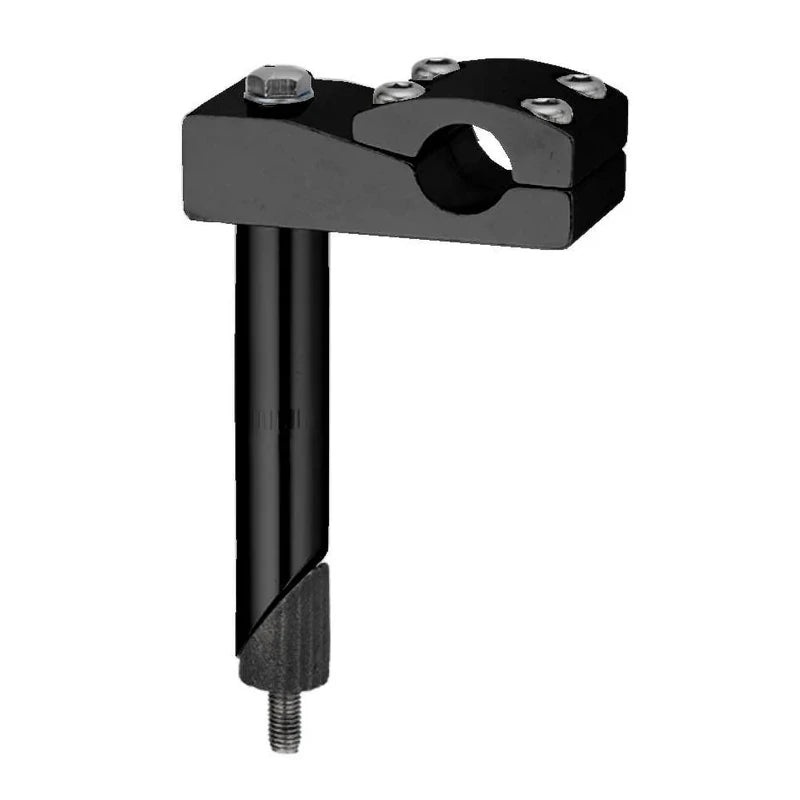 BMX Quill Stem – 21.1mm shaft f/ threaded 1″ forks – Black