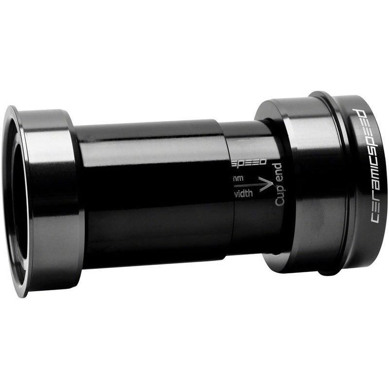 CeramicSpeed PF30A Road Bottom Bracket – DUB Road Spindle, Black